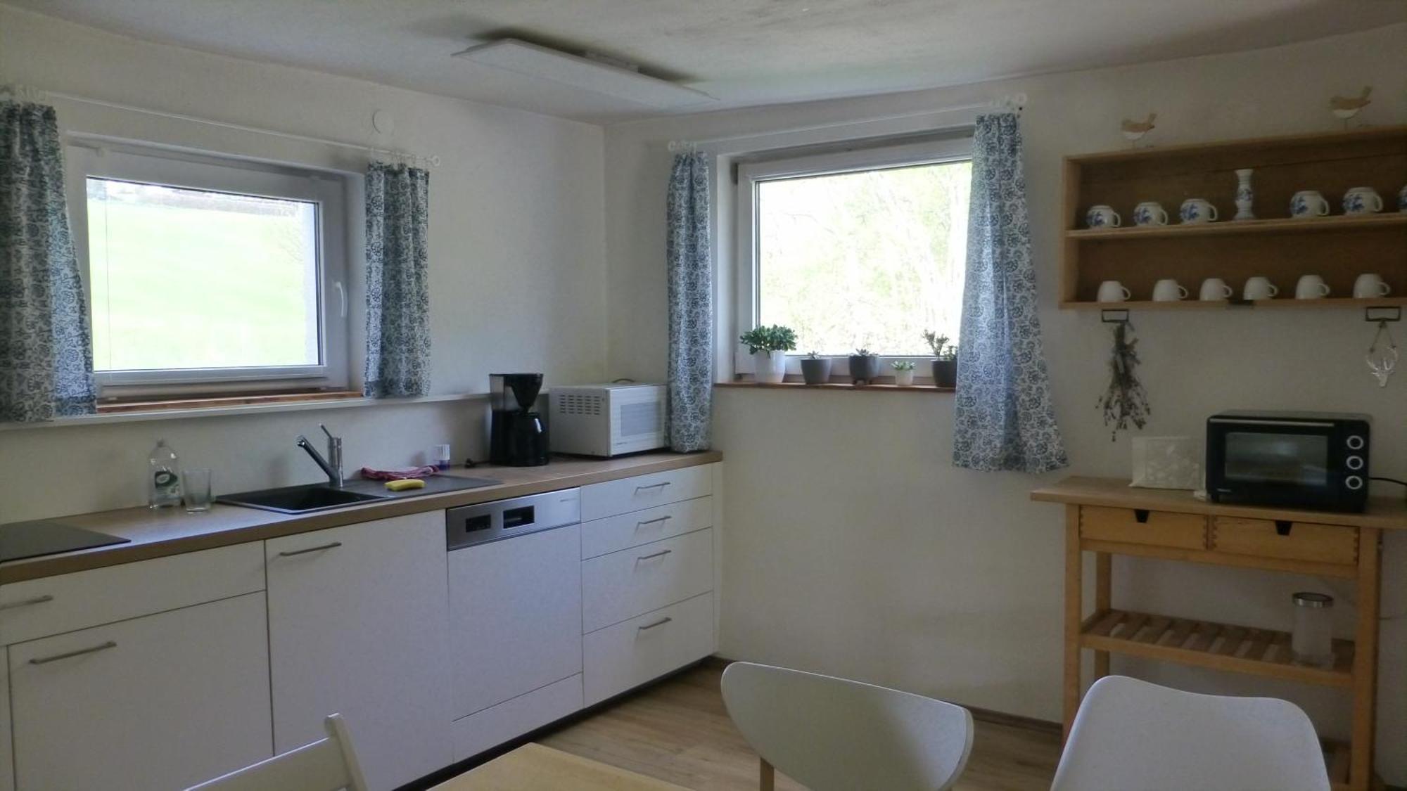 Ferienwohnung Rabennest 바드이스흘 외부 사진